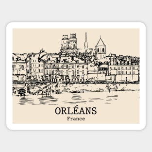 Orléans - France Magnet